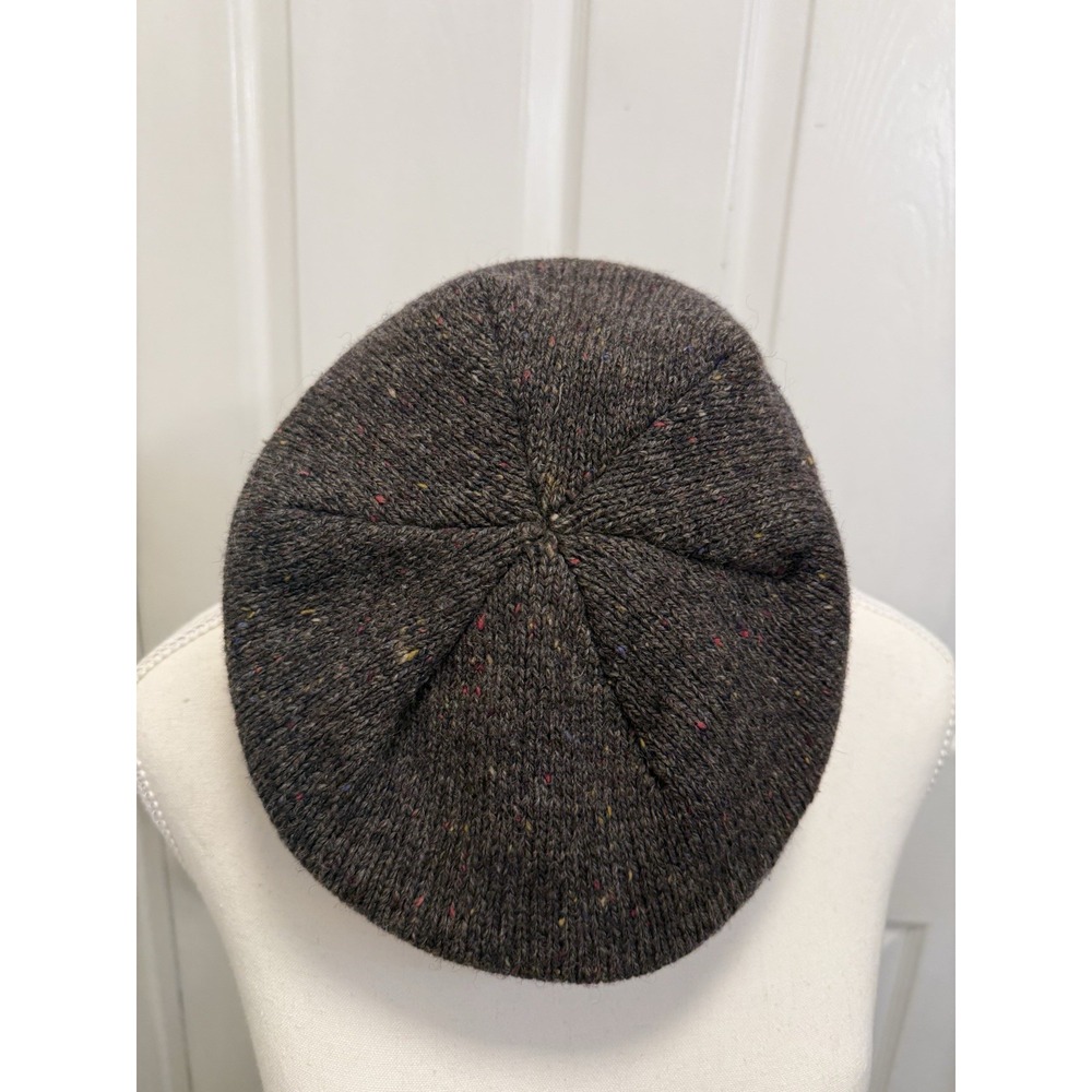 Vintage 1970s Pendleton Woolen Mills Wool Tweed Brown Cap Newsboy Cabbie Hat USA